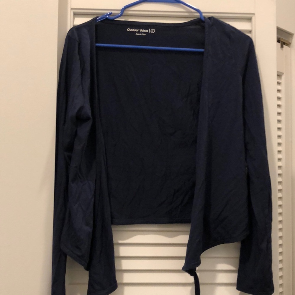 NWOT Outdoor Voices wrap top